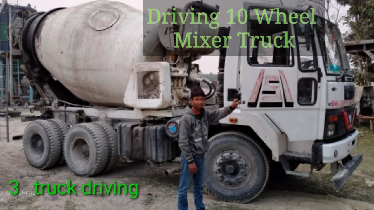 T M mixer driving , 10 whells