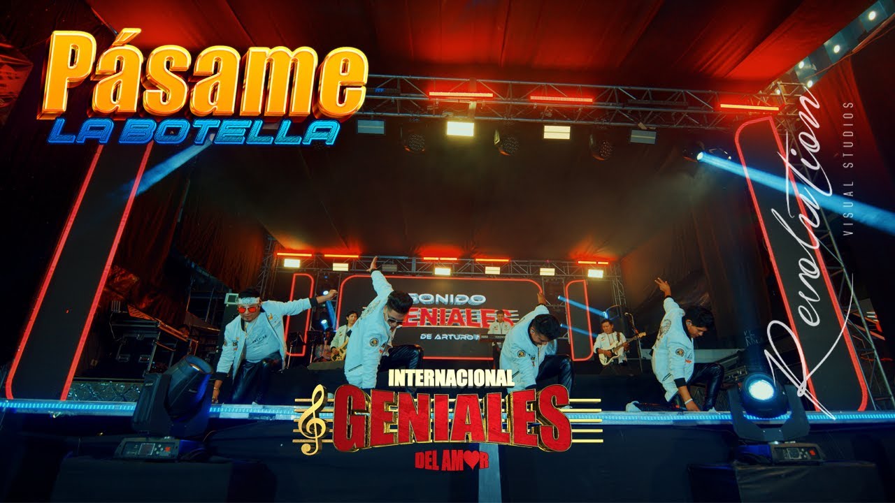 Geniales Del Amor - P&aacute;same la Botella (En Vivo) Primicia 2025 - Revolution Visual Studios