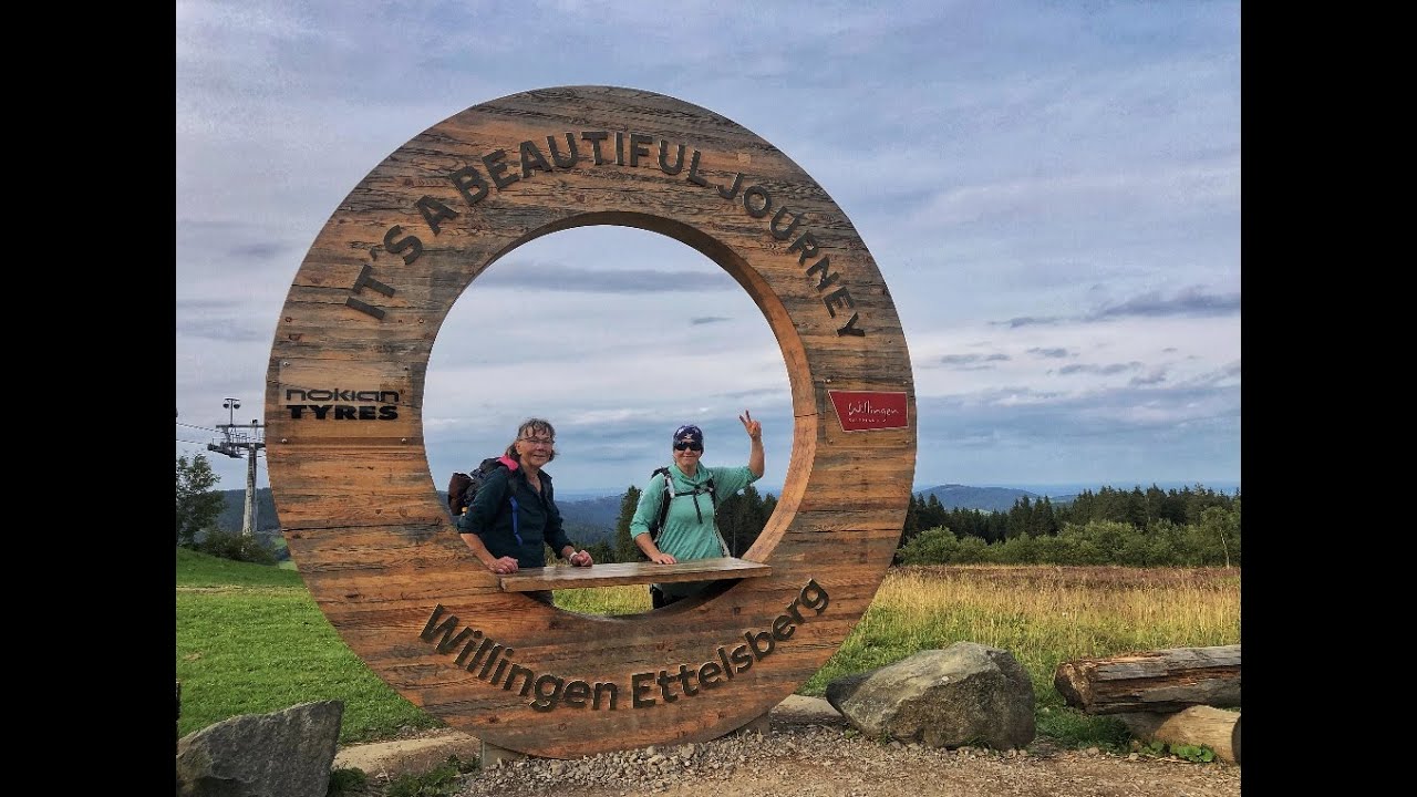 Hiking 13 Miles On A Trail Around Willingen, Germany