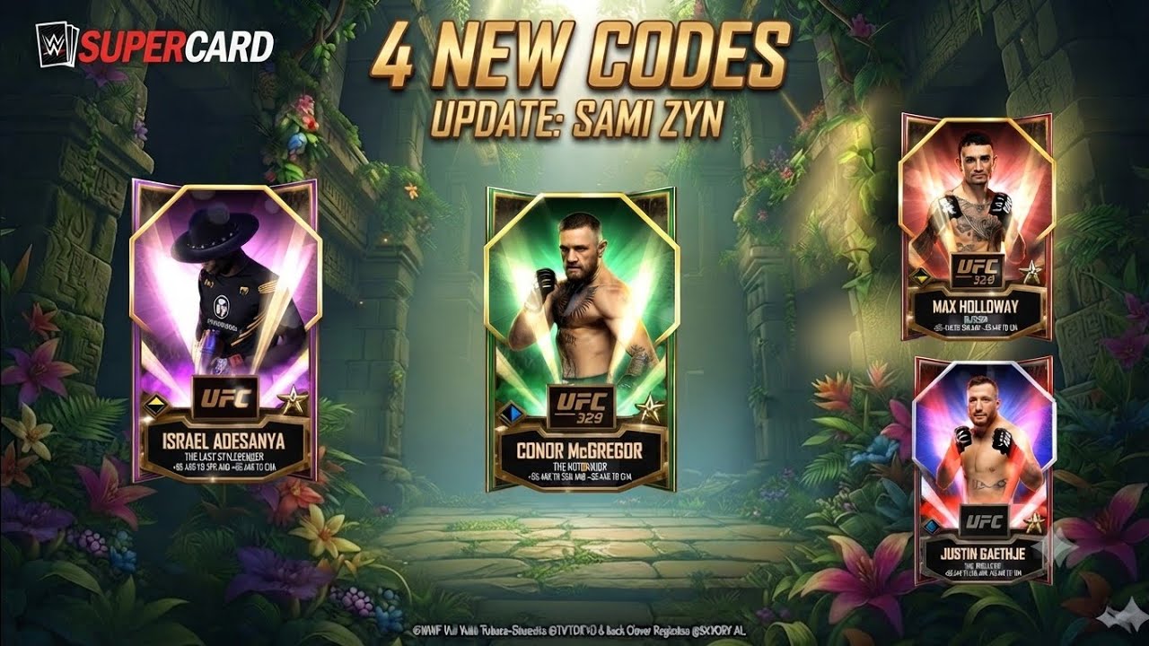 ⚡NEW JULY⚡WWE SUPERCARD QR CODES & REDEEM CODES 2026 | WWE SuperCard Locker Codes