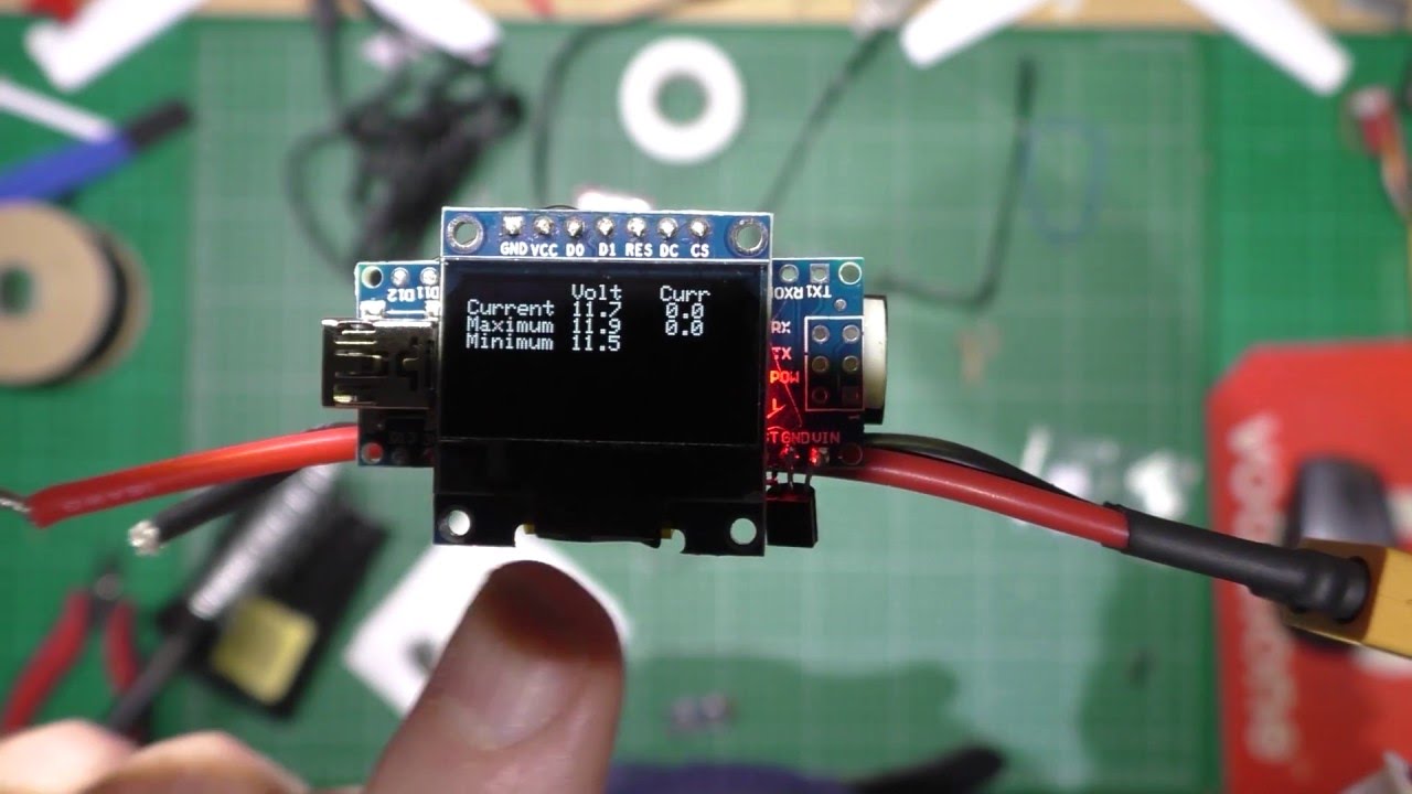DIY voltage / current sensor and lost model alarm