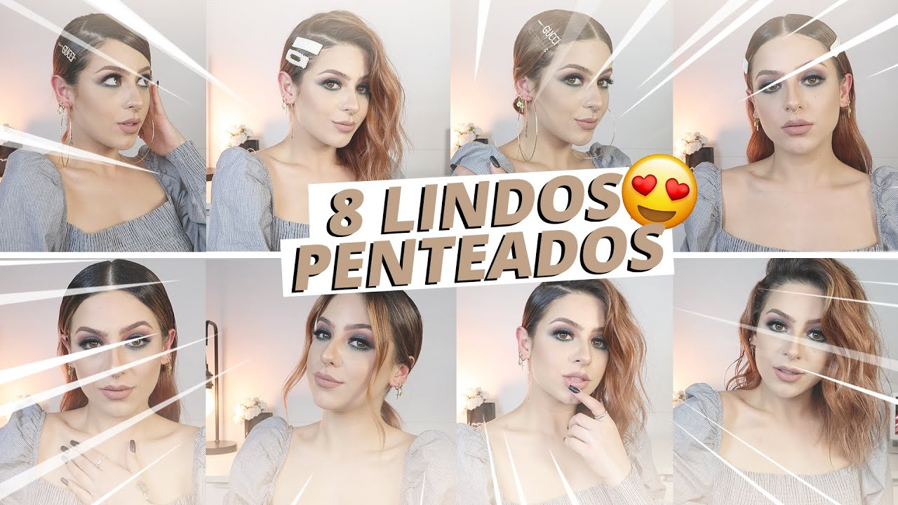 8 PENTEADOS BEM BURGUESA *ESPECIAL PARA CABELOS CURTOS*