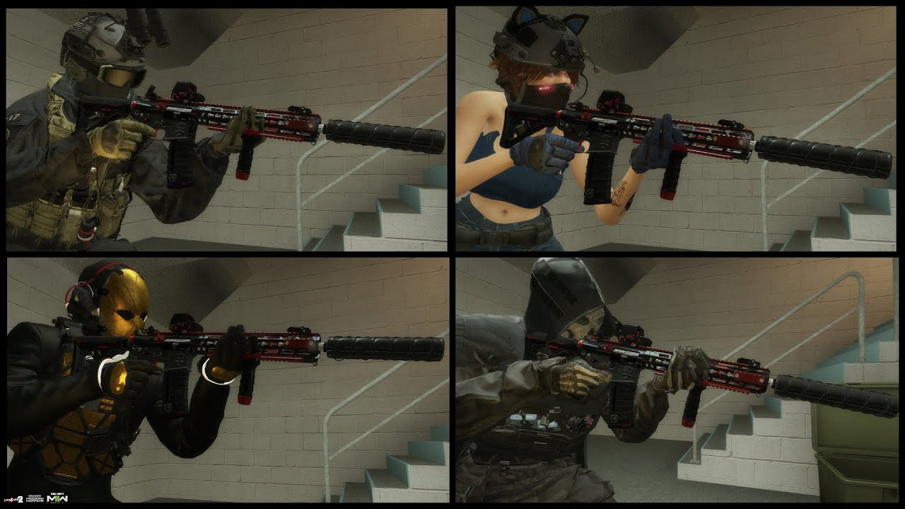Left 4 Dead 2 MWII and MW2019 Modern Warfare 2019 MW Operators Survivor Skin Mod Collection 2023