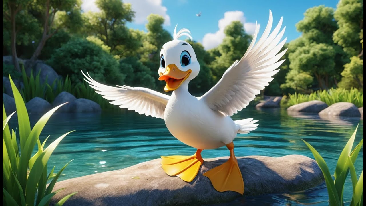 Quacky Ducks and Swishy Fish | Splashy Pond Adventure Song for Kids | Fun Animal Nursery Rhyme