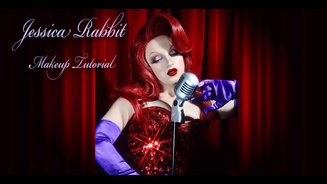 Jessica Rabbit Tranformation Cosplay Halloween Costume Idea