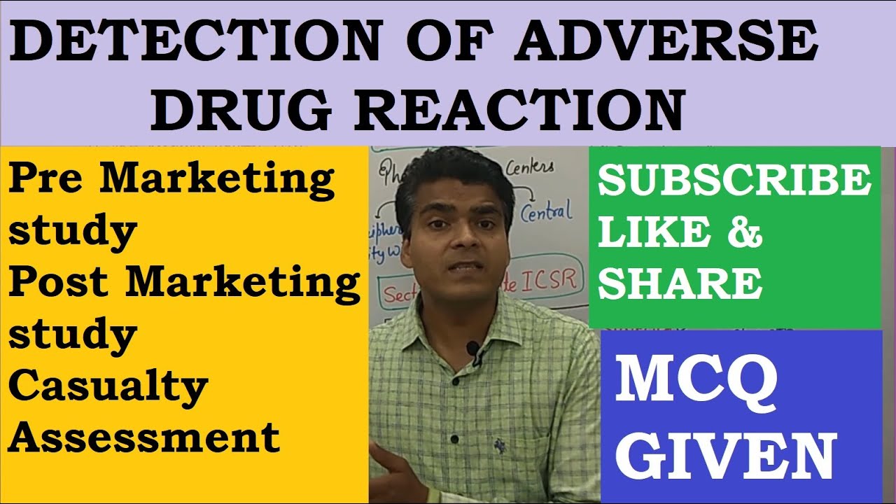 Detection of Adverse Drug Reaction | Methods to Determine ADR | Causality assessment | GPAT MCQ
