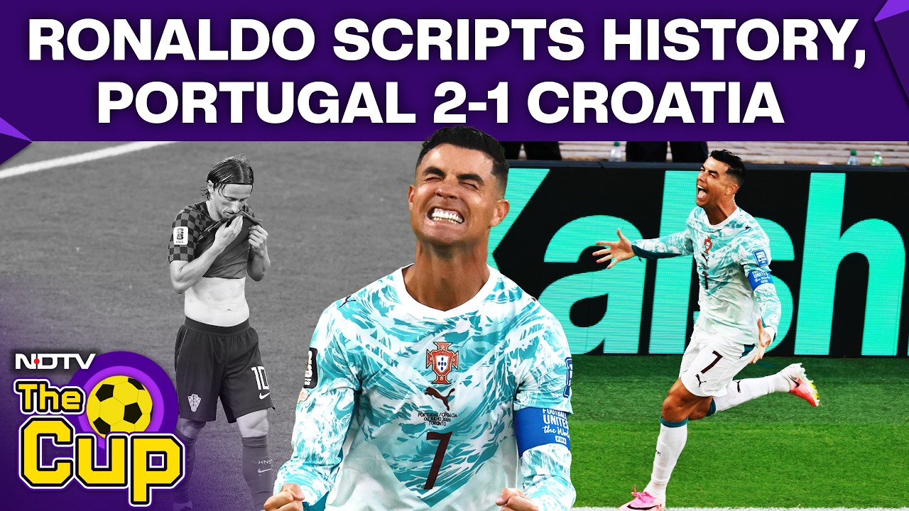 FIFA World Cup 2026: Portugal Vs Croatia Highlights | CR7 Scripts History As Portugal Beat Croatia