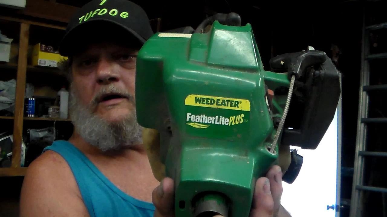 Weedeater shaft bushing is hot, how to fix that