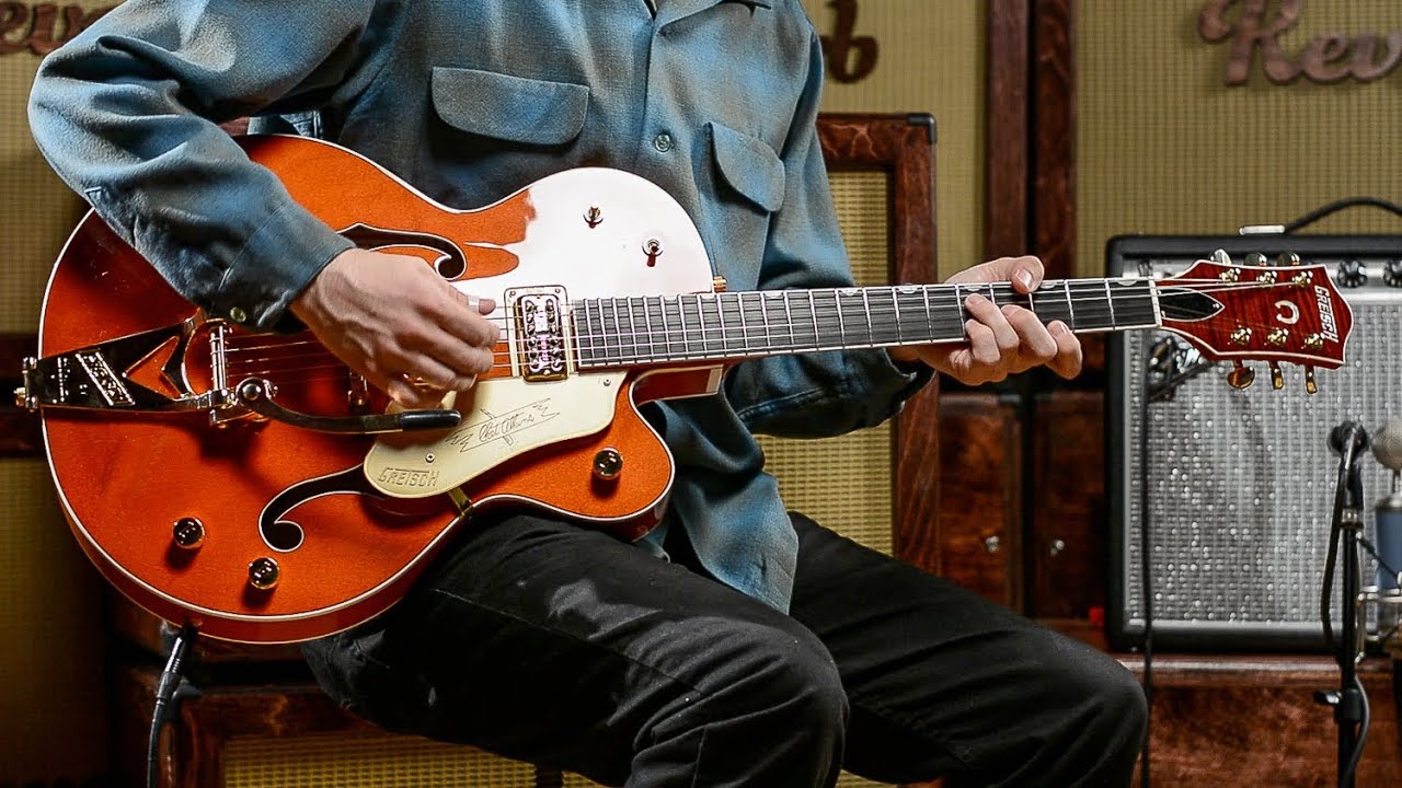 Gretsch G6120 Chet Atkins Hollowbody Demo
