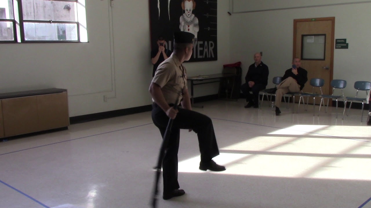 Individual Armed Exhibition Drill 2/10/2018