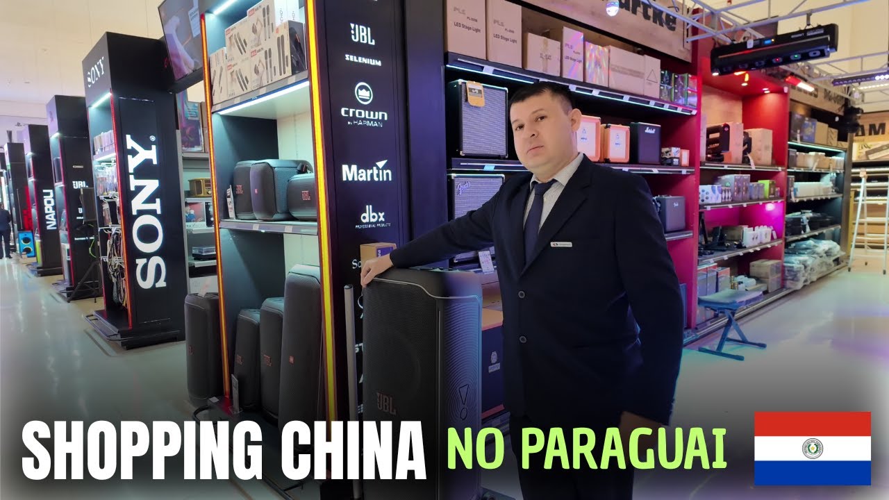 Preços no SHOPPING CHINA importados em Pedro Juan Caballero PARAGUAI