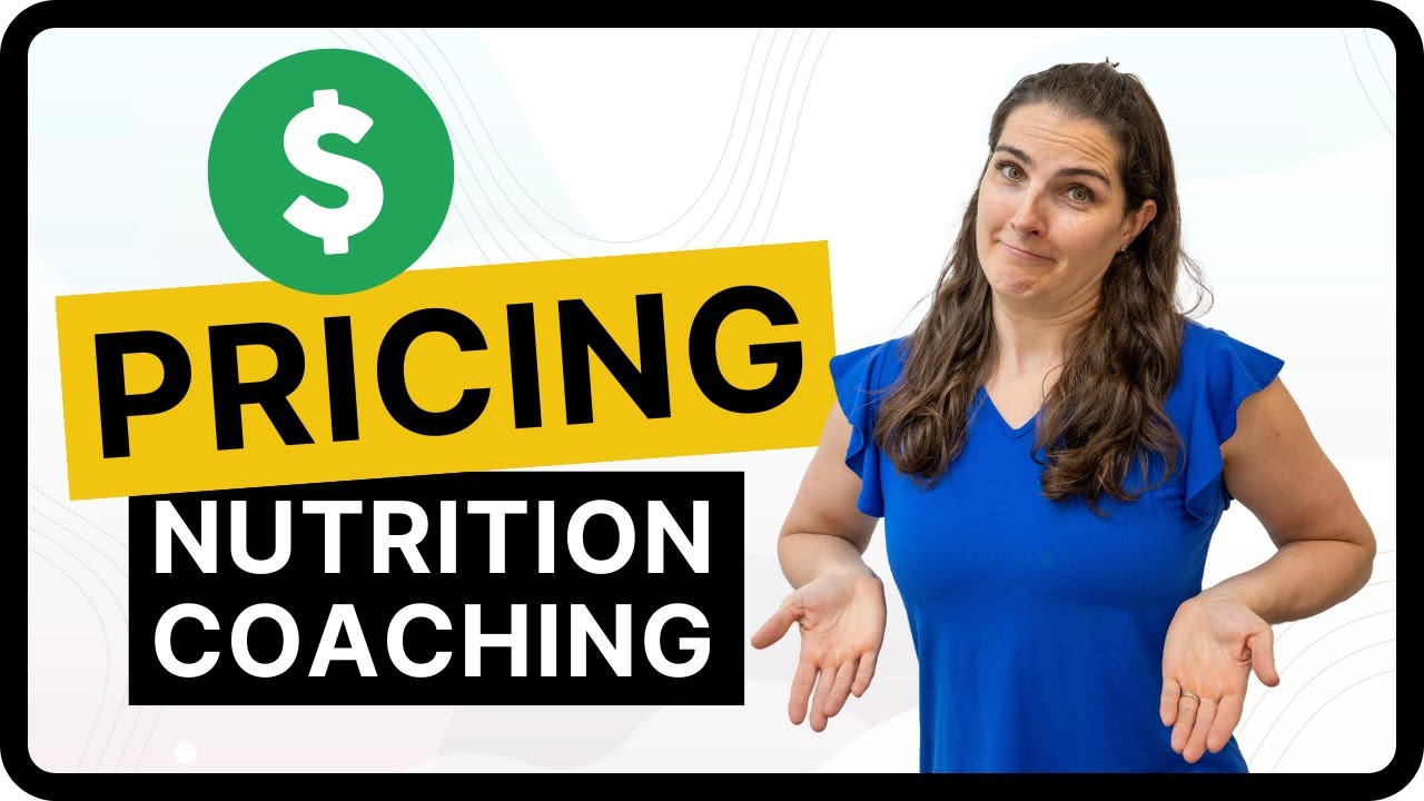How to Price Nutrition Coaching (Exact Dollar Amounts)