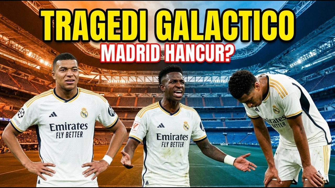 TRAGEDI GALACTICO: Kenapa Mbappe, Vini & Bellingham Justru Menghancurkan Madrid?