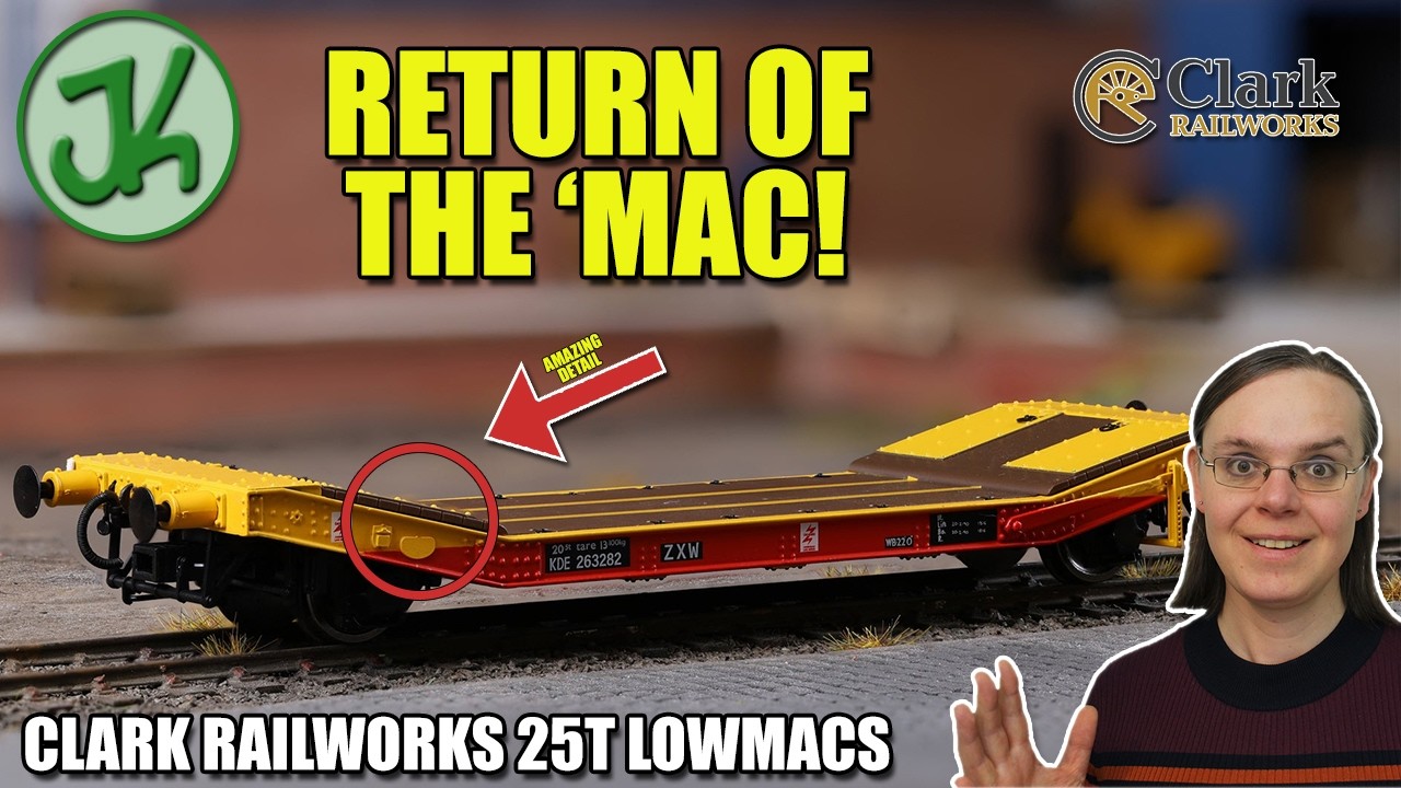 The Lowdown on the Lowmacs - Clark Railworks 25T Lowmac Unboxing and Review
