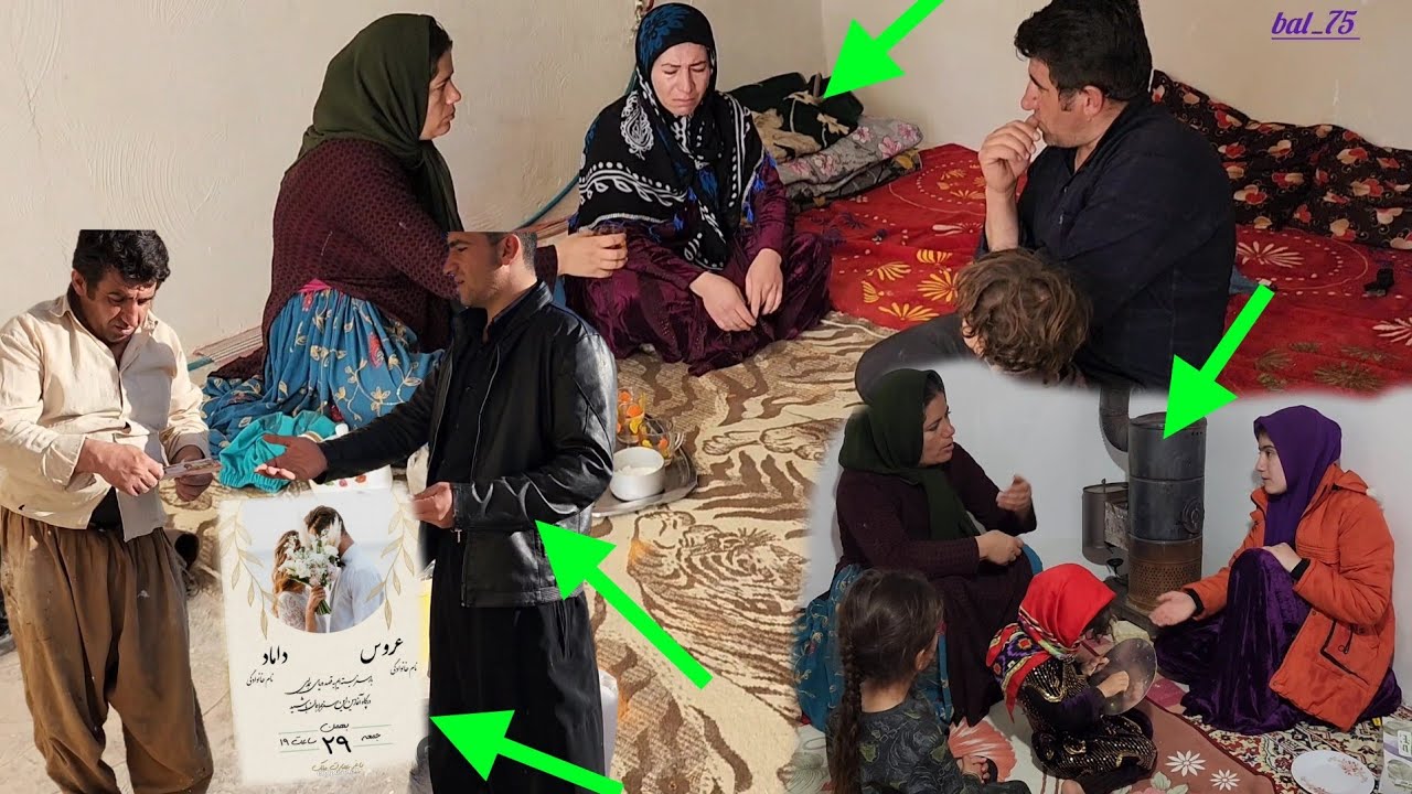 Приглашение Давида на свадьбу и комментарий Акбара по поводу гнева Эльхам и Тахмины на слова Захры.