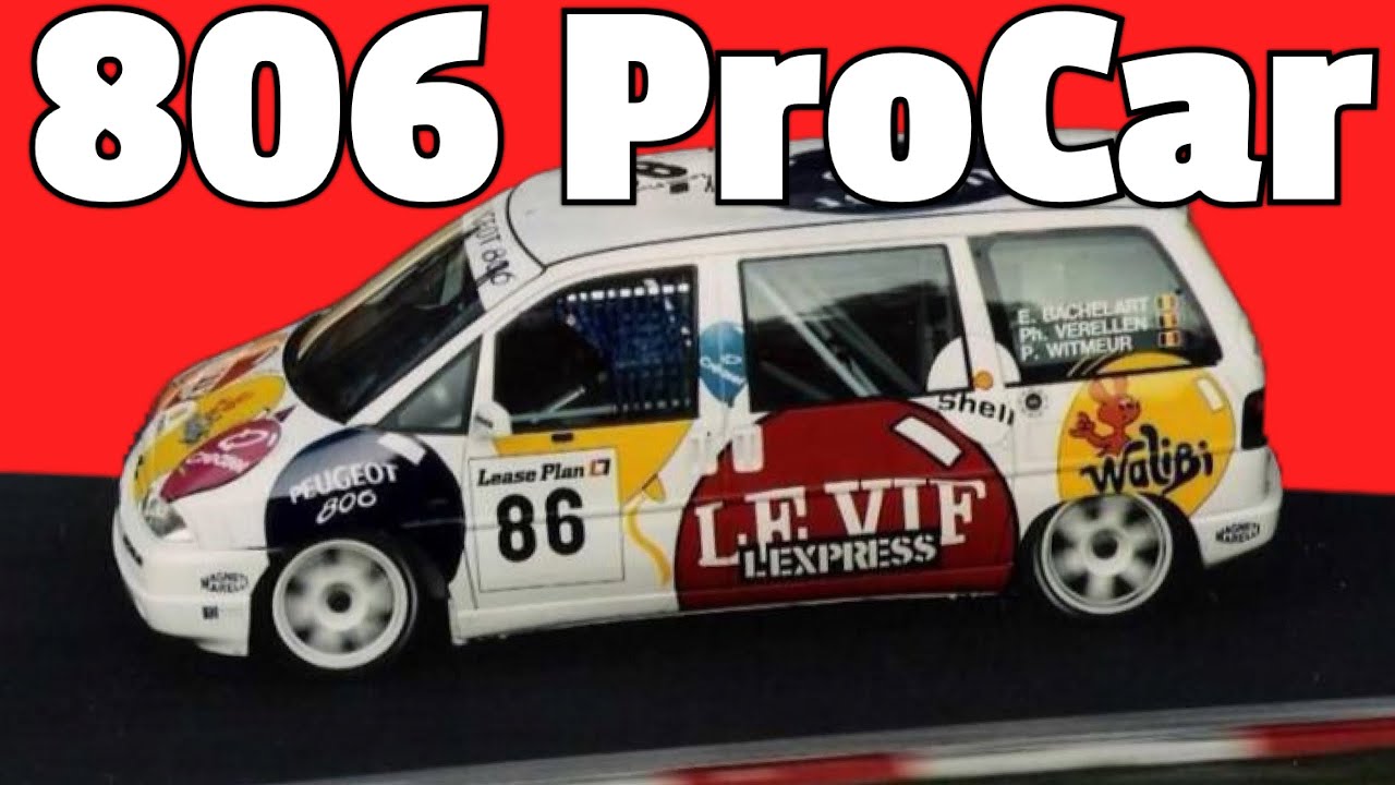 When a MINIVAN Went Endurance Racing: The Peugeot 806 ProCar