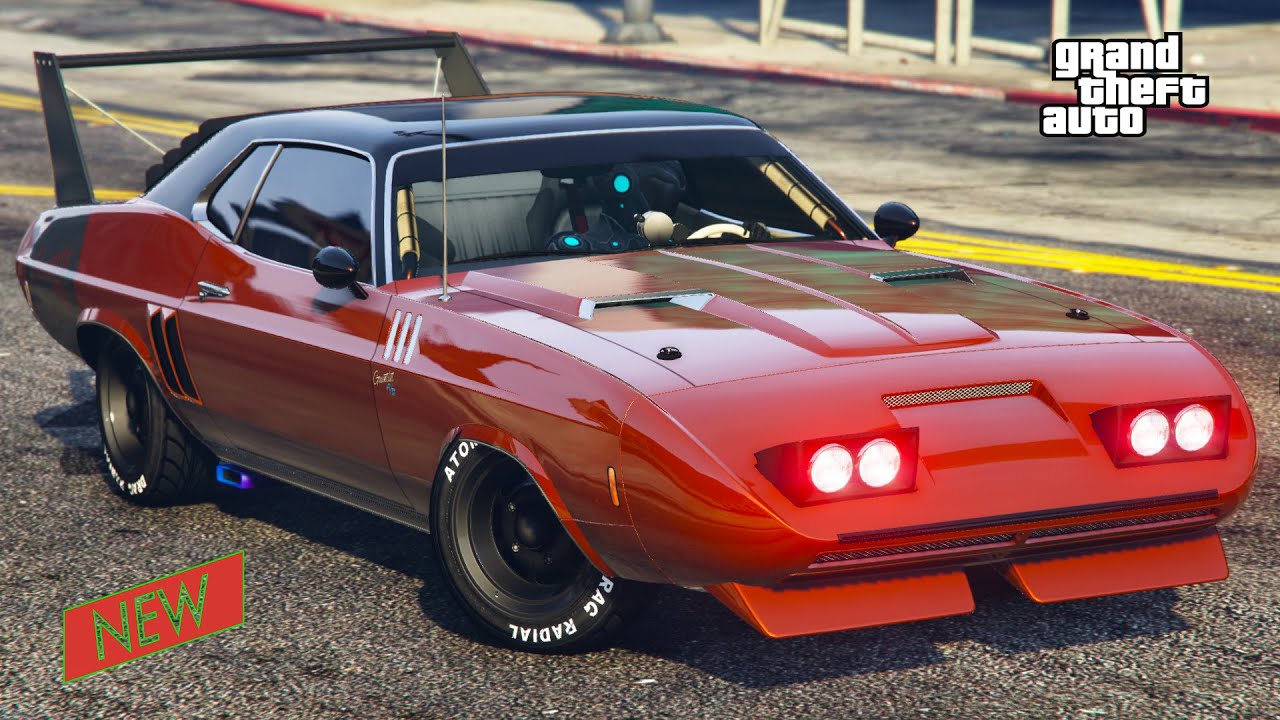 Gauntlet Classic Custom BENNY'S Review & Best Customization GTA 5 Online NEW DLC Car Charger Daytona