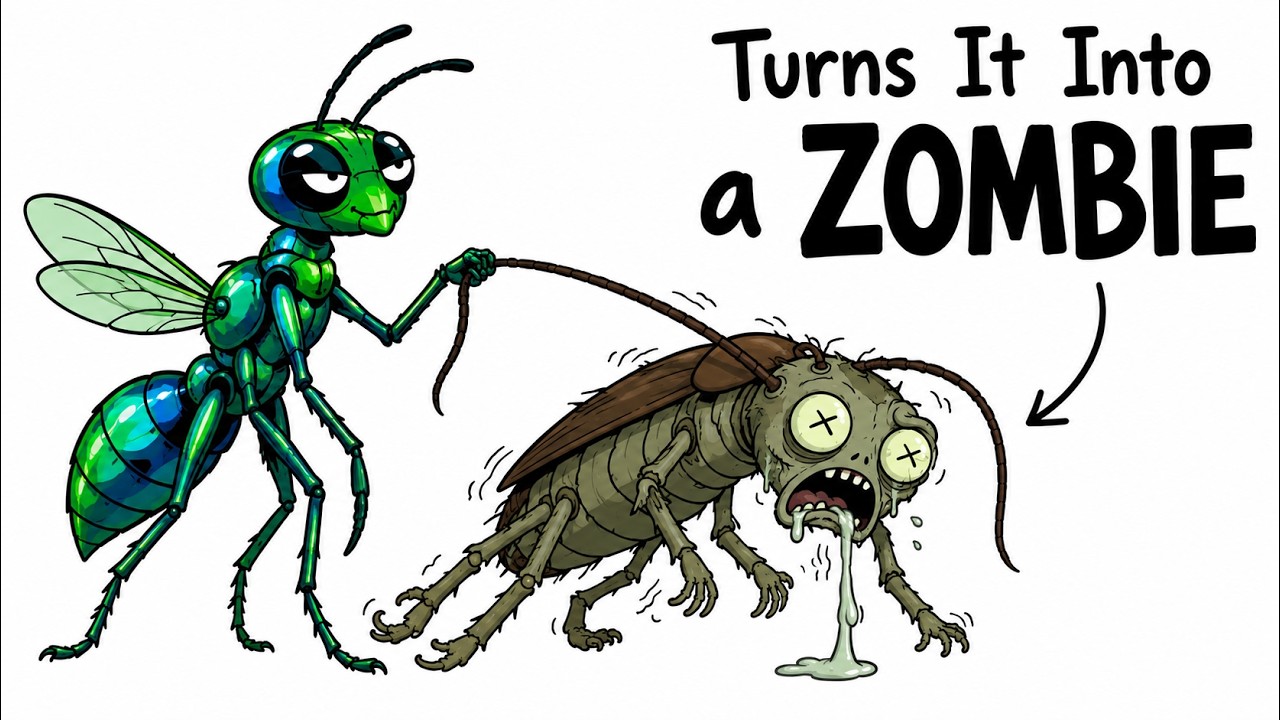 Why It Sucks To Be Born As a Jewel Wasp