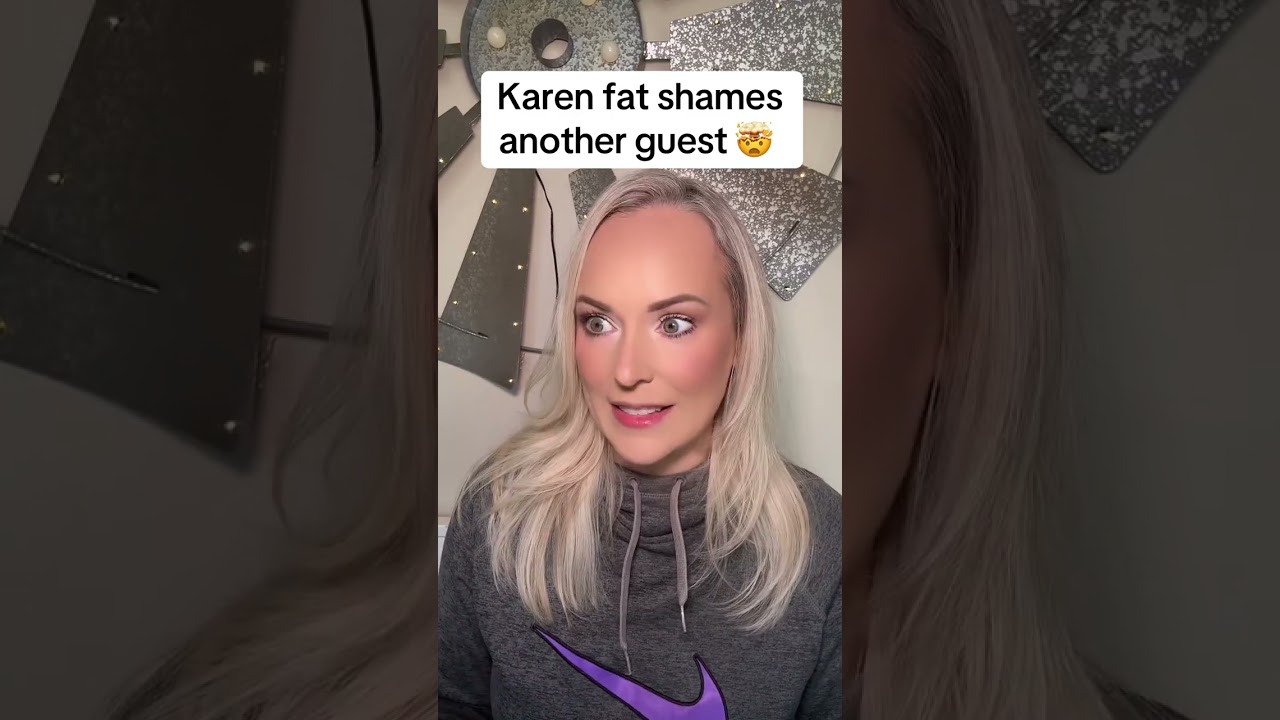 Karen fat shamed another guest 🤯 #restaurantmanager #story #karen #restaurant