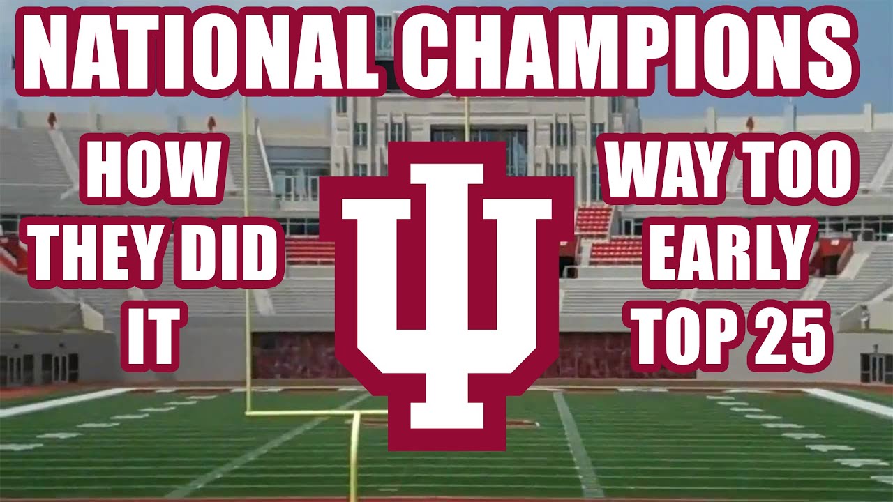 Indiana Hoosiers National Champions | Championship Recap