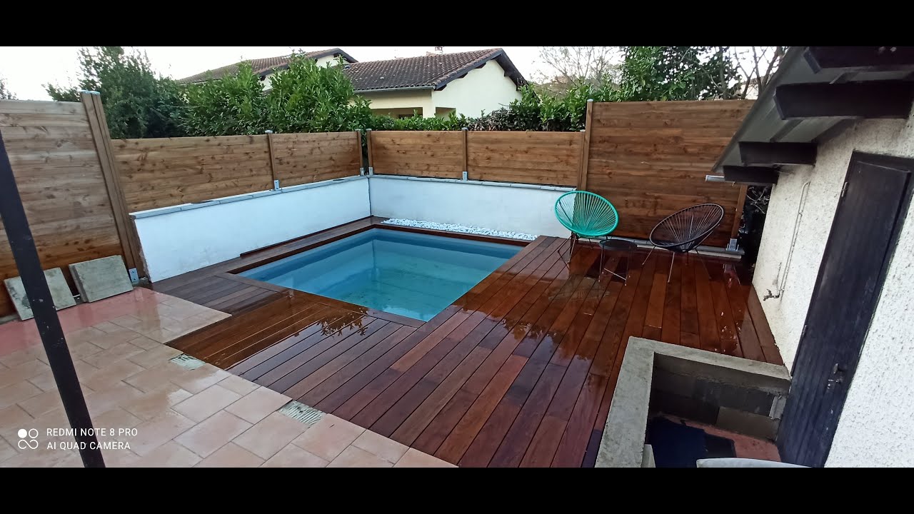 Auto-construction d'une piscine en 3*3m