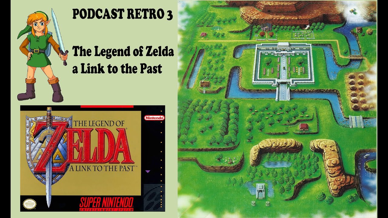 🎮Zelda a Link to the Past Snes/Super Nintendo - Capítulo 3- Podcast Retro - Gameplay - Nintendo 1991