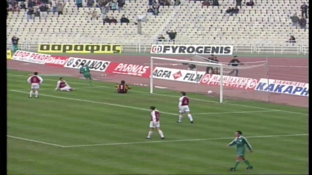 Παναθηναϊκός - ΑΕΛ (6-1), 28/01/1996
