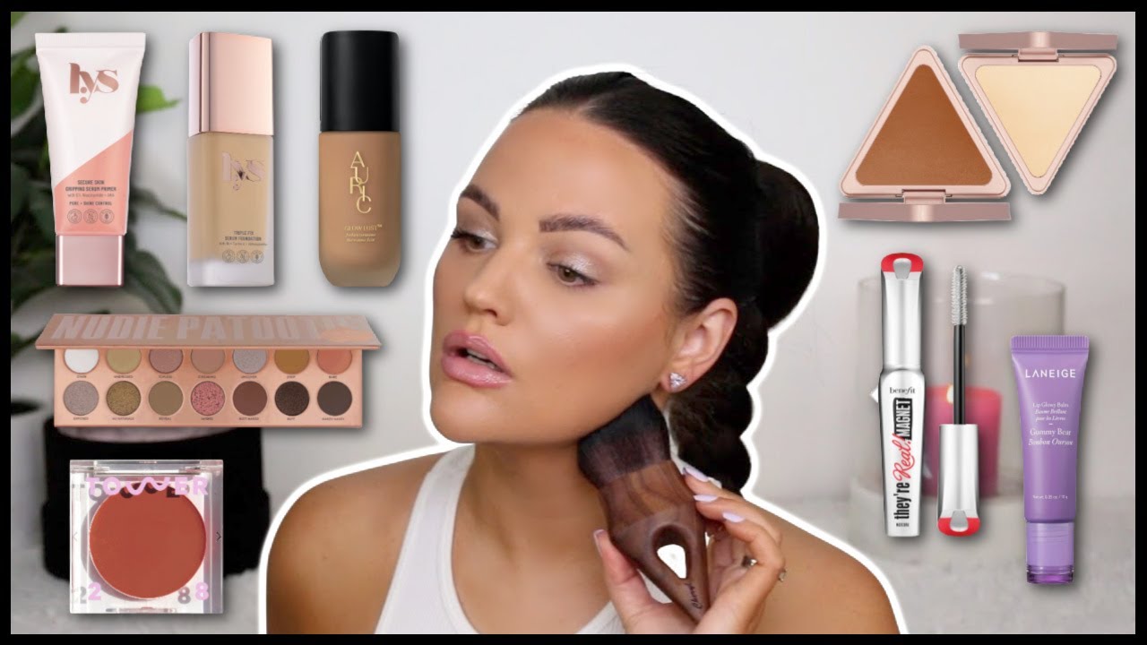 FULL FACE TRYING NEW HYPED MAKEUP!