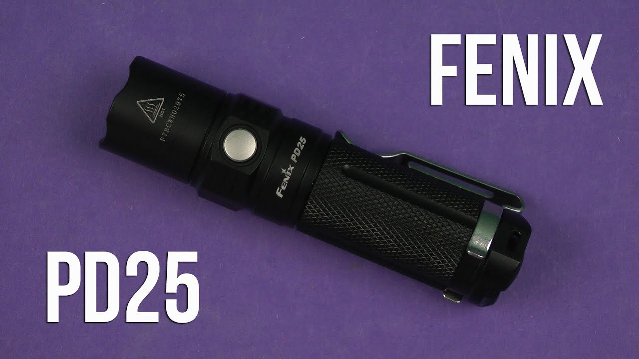 Распаковка Fenix PD25