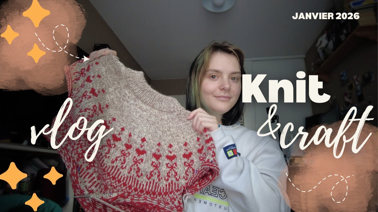 ✨ PREMIER VLOG TRICOT DE 2026 🧶 ✨