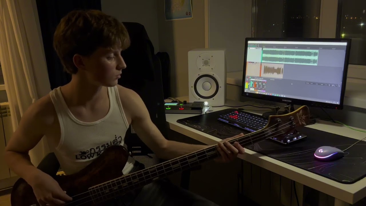 Gorky Park - Five Wheel Drive (Bass Cover)