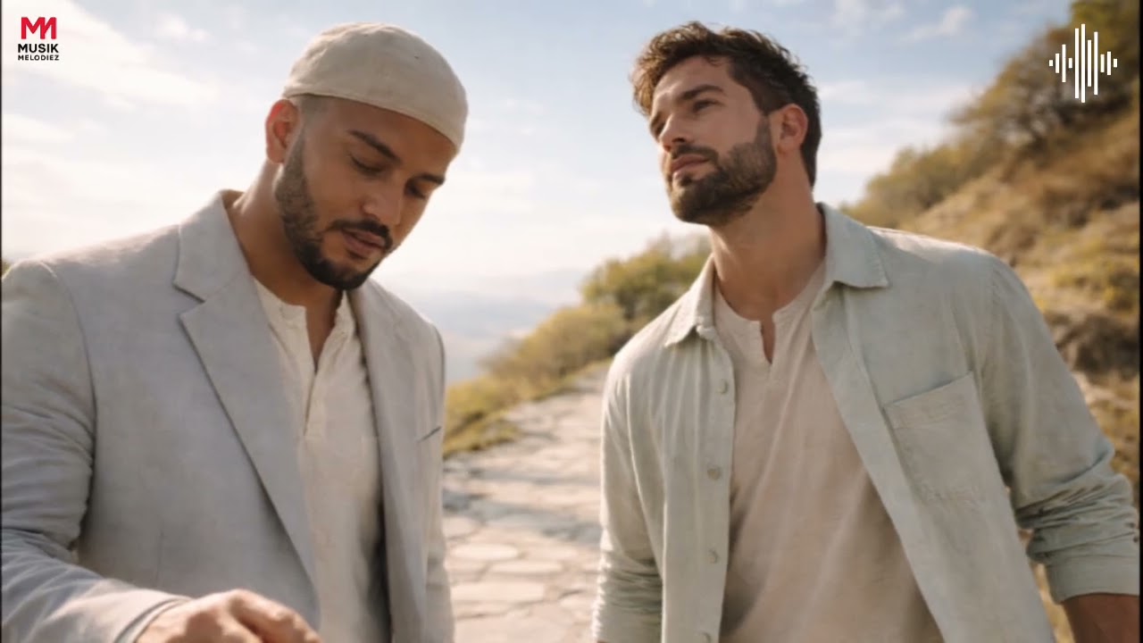 Slimane & Kendji Girac - Je Marche Entre Grâce et Chute (2026 Ai Fan Music Video) @MusikMelodiez