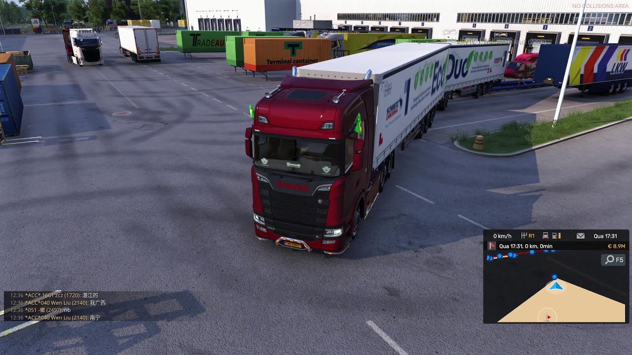 ETS2 TruckersMP - Teste