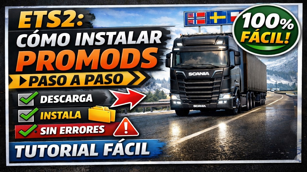 ETS2: Cómo Instalar ProMods Paso a Paso | Tutorial Fácil