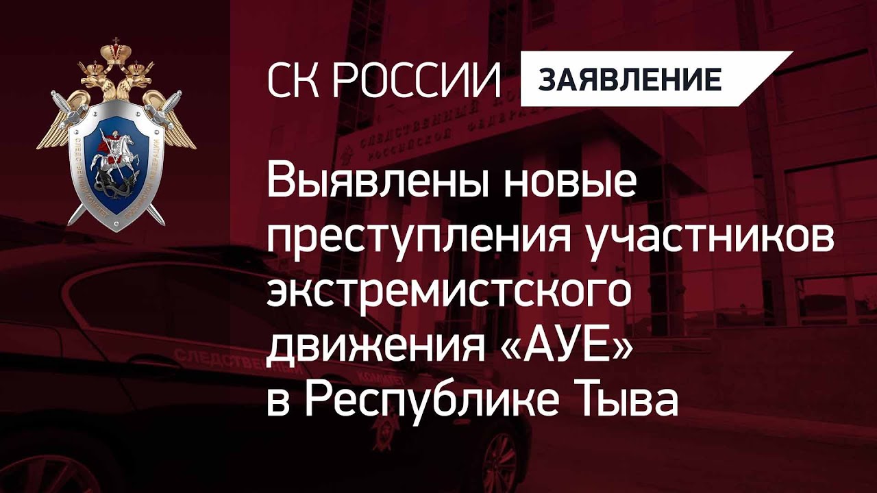Выявлены новые преступления участников экстремистского движения «АУЕ» в Республике Тыва