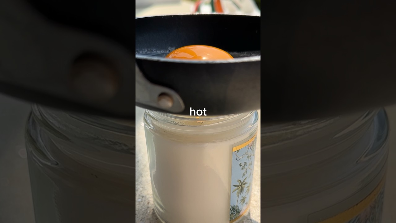 Can I Cook an Egg Using a Candle?