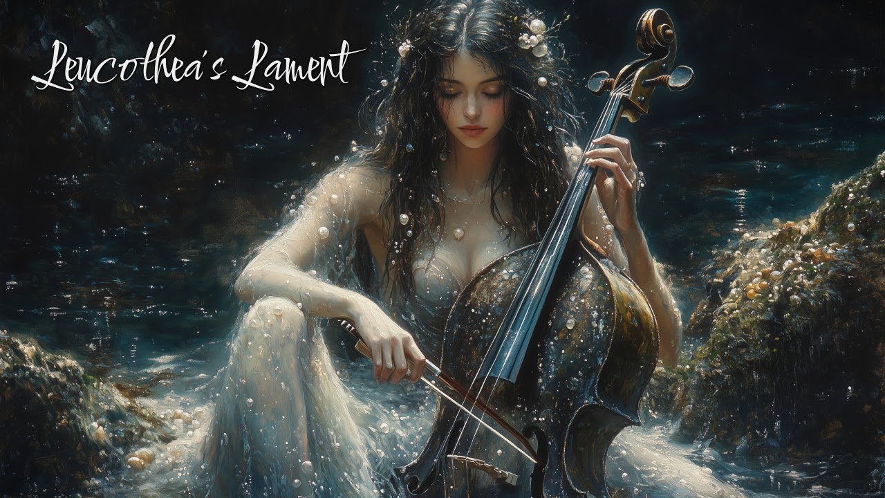 Dark Neoclassical Cello for Night Focus🌊Leucothea: The Sea’s Last Farewell(심연의 진혼곡: 사색을 위한 다크 네오클래식)