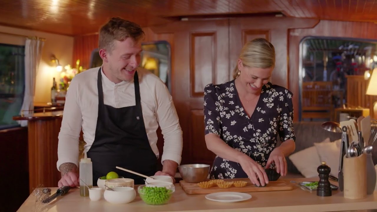 Everyday Gourmet Featuring La Belle Epoque | Pea and Mont d’or Tartlet