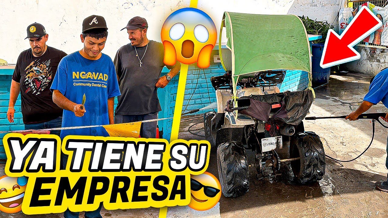 EL PASTURAS ABRE SU PROPIO AUTOLAVADO Y ROMPE EN LLANTO| PATRÓN NETO