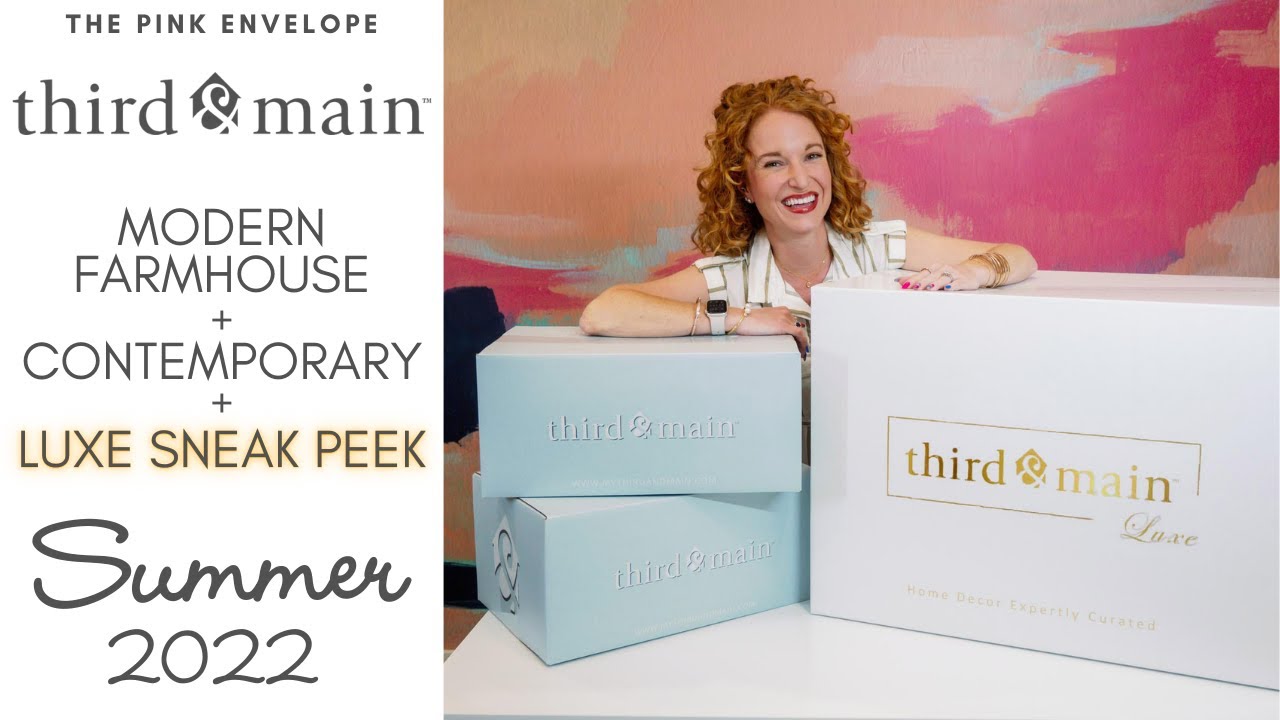 Third and Main Summer 2022 Full Spoilers: *NEW* Luxe, Modern Farmhouse, & Contemporary | Home Decor