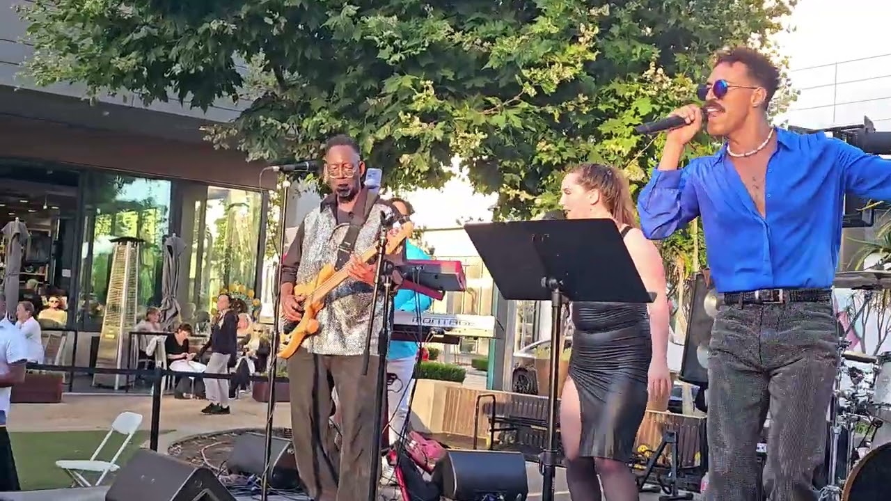 Brick House-Boogie Oogie Oogie covered by Top Secret Band, Rock The Block, Hillsdale Mall, 9-19-2025