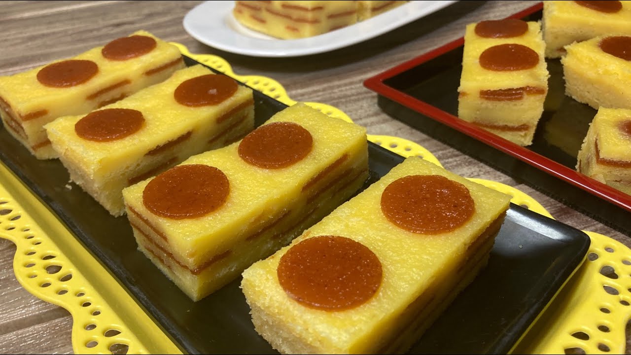 Steamed Haw Flakes Layers Cake | 蒸山楂千层蛋糕