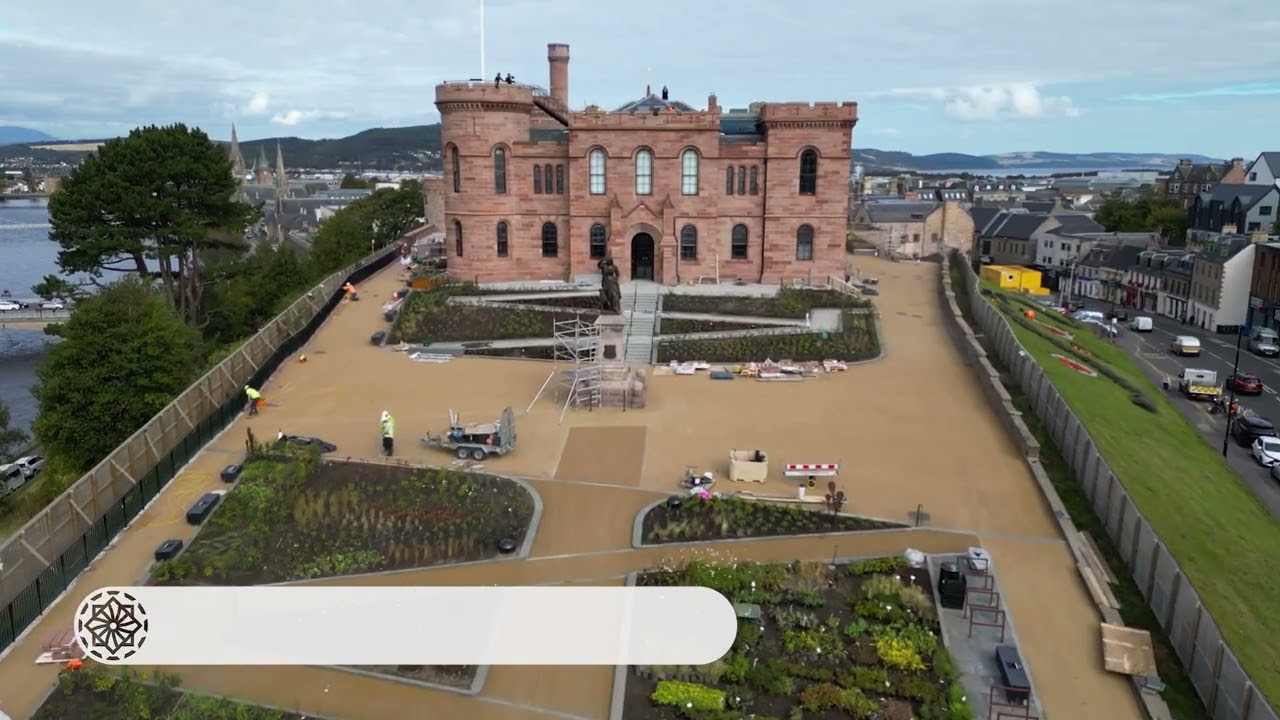 September 2025 - Landscaping @ The Inverness Castle Experience