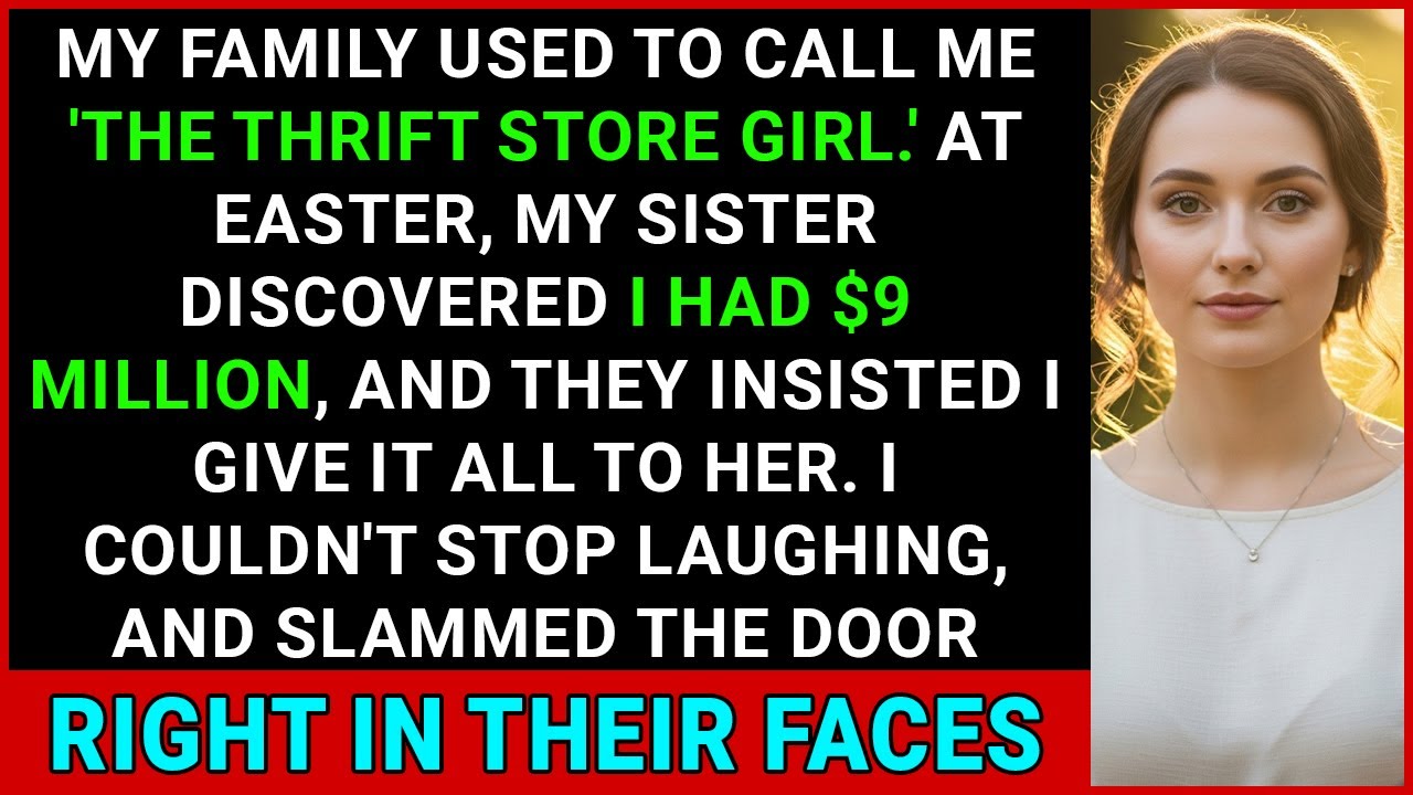 Family Called Me  Thrift Store Girl  For Years, Until My Sister Saw I Had $9M In My Account