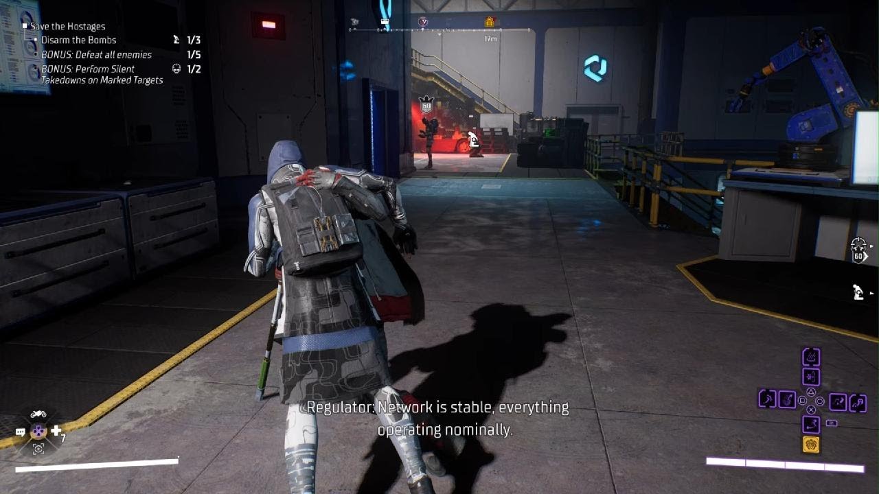Robin stealth gameplay -Gotham Knights