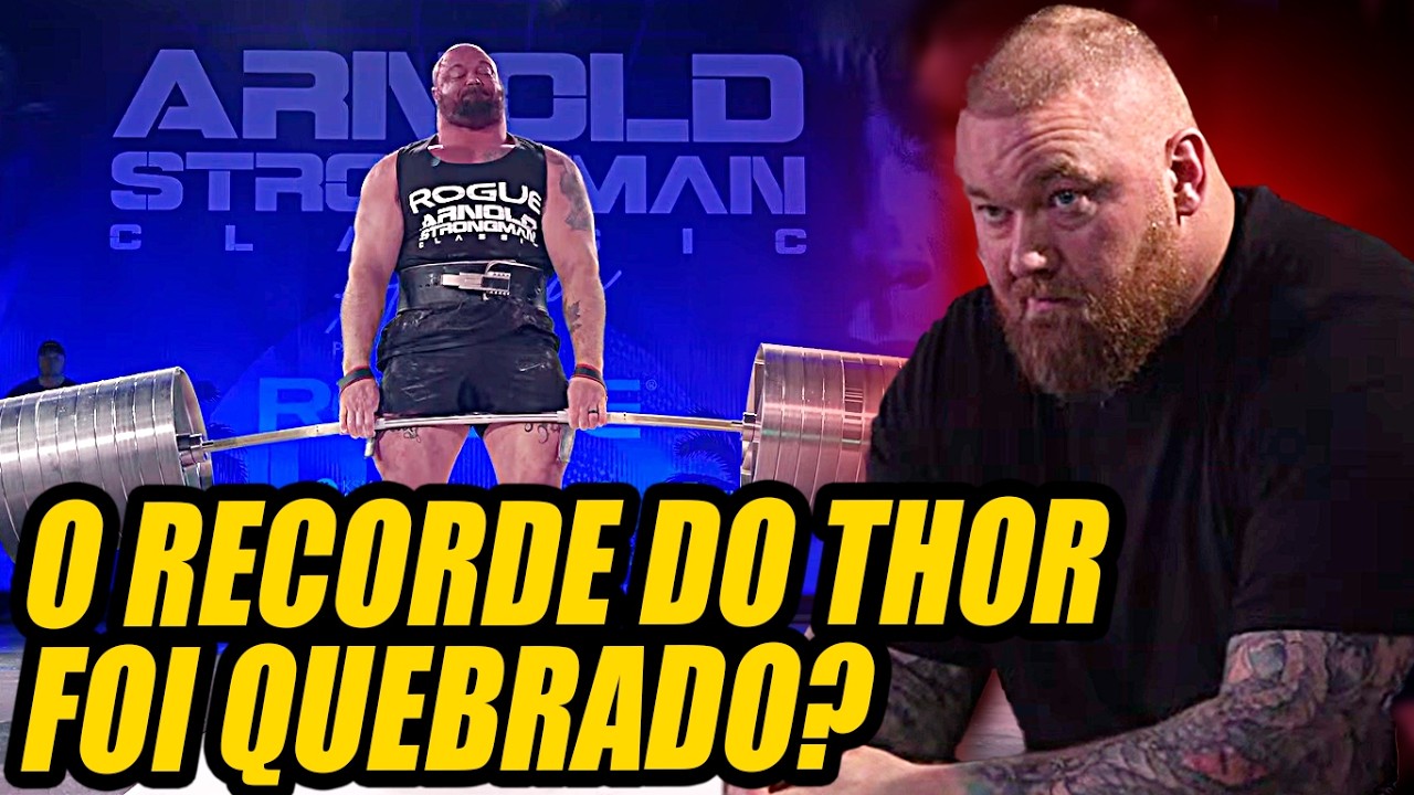 MITCHELL HOOPER Bateu o RECORDE de Deadlift de HAFTHOR BJORNSSON?