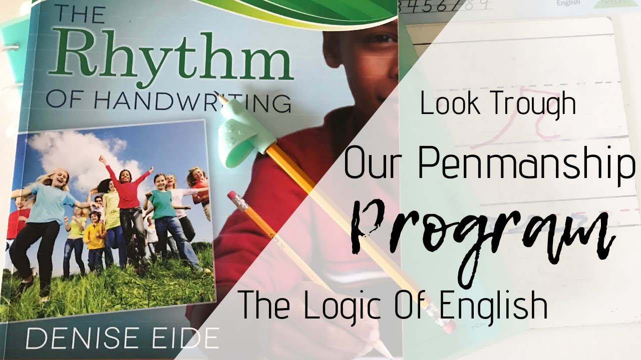 LOOK THROUGH OUR WRITING PROGRAM || THE LOGIC OF ENGLISH CURSIVE