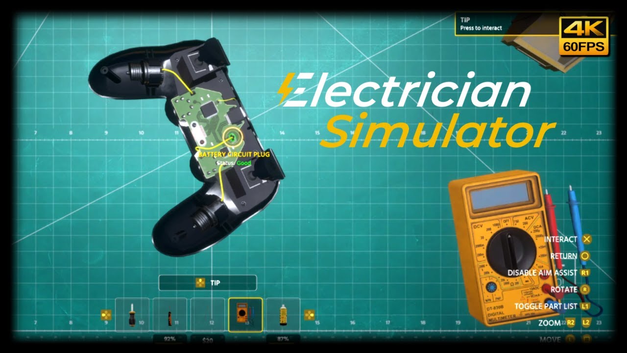 Electrician Simulator (PS5) Gameplay