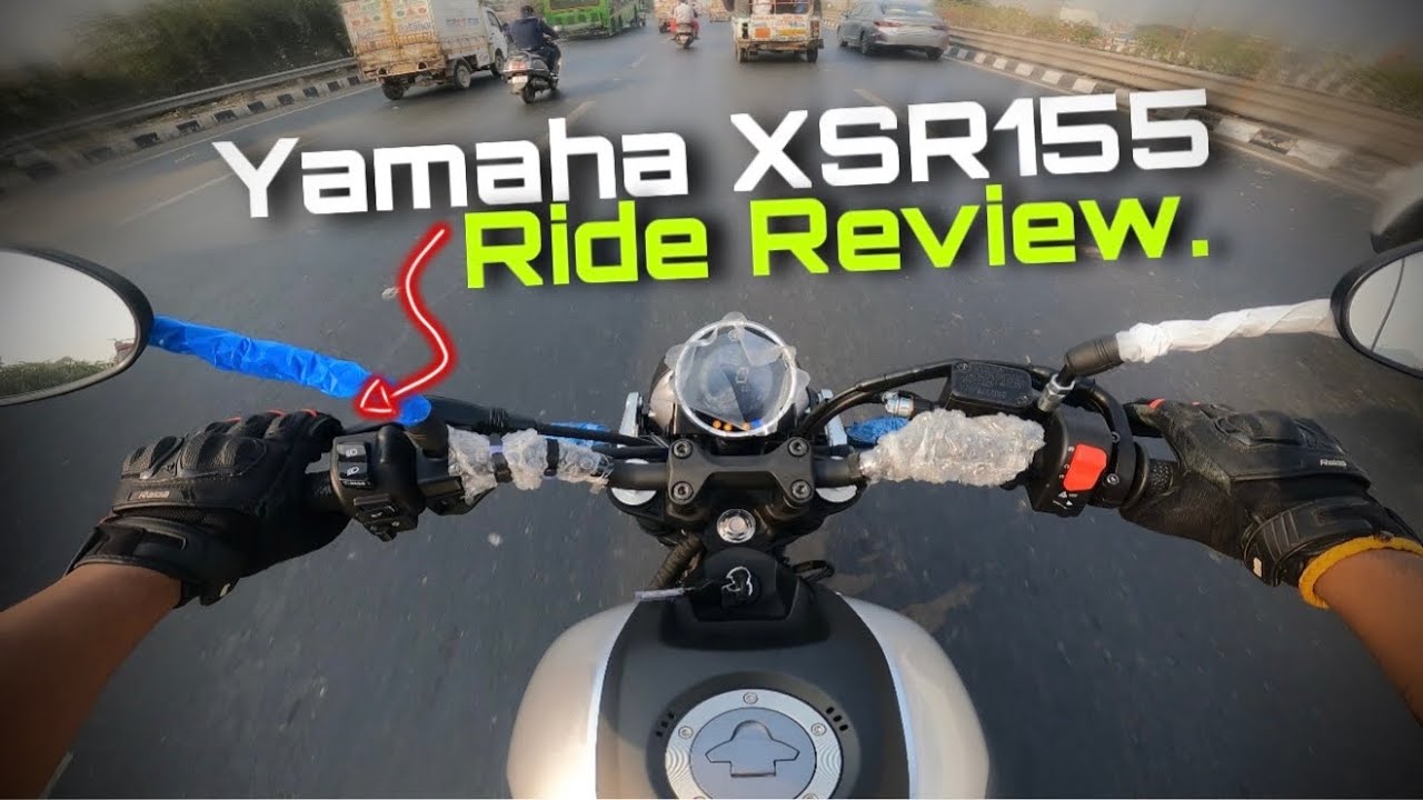 First Ride Impression Yamaha XSR155 Ride Review - Retro Rebel onthe Road😳