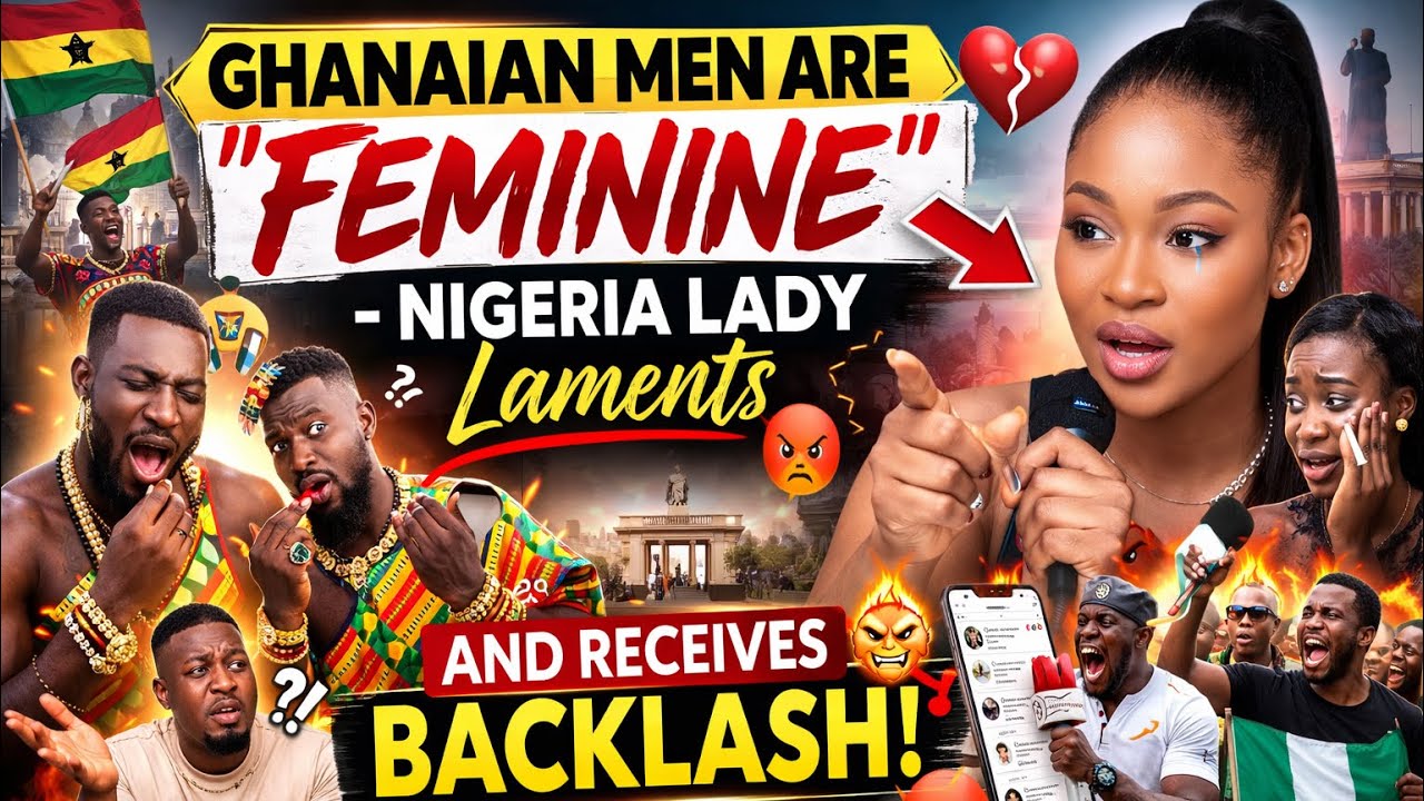 Мужчины в Гане «женственные»? Нигерийская девушка вызвала волну возмущения! 😳🔥